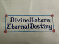 LDS Young Women’s theme needlepoint