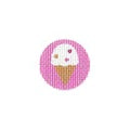 Pink Ice Cream Cone