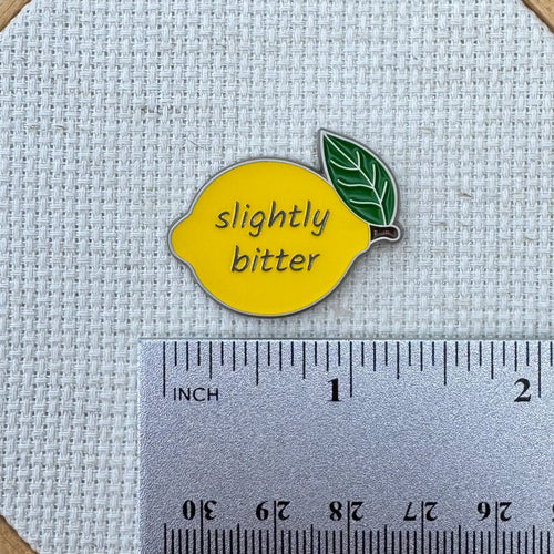 Bitter Lemon Needle Minder - SteArt Stitches