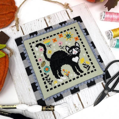 The Cat Came Back - Cross Stitch PDF Pattern