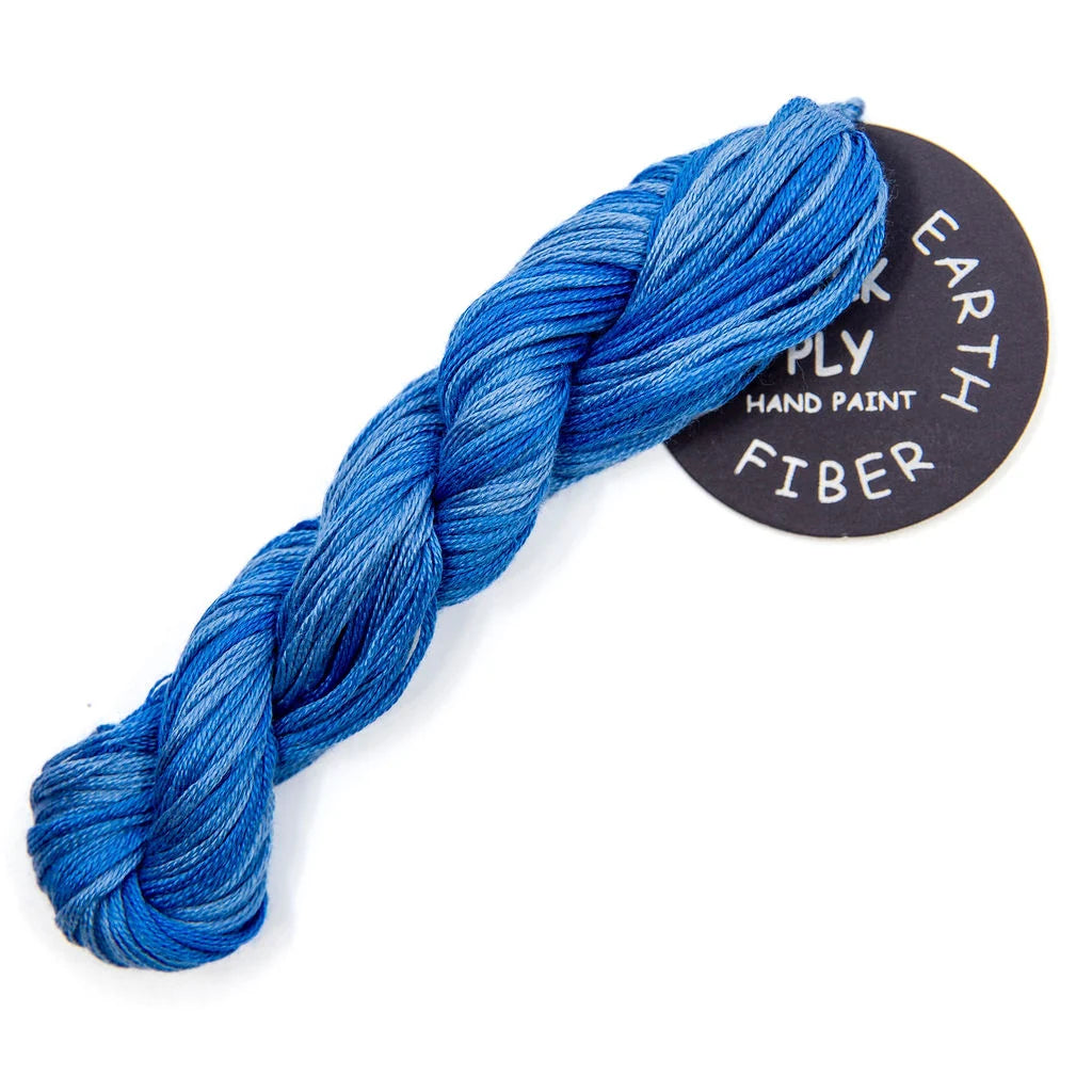 Planet Earth Silk Ply Variegated Thread - Avatar Blue
