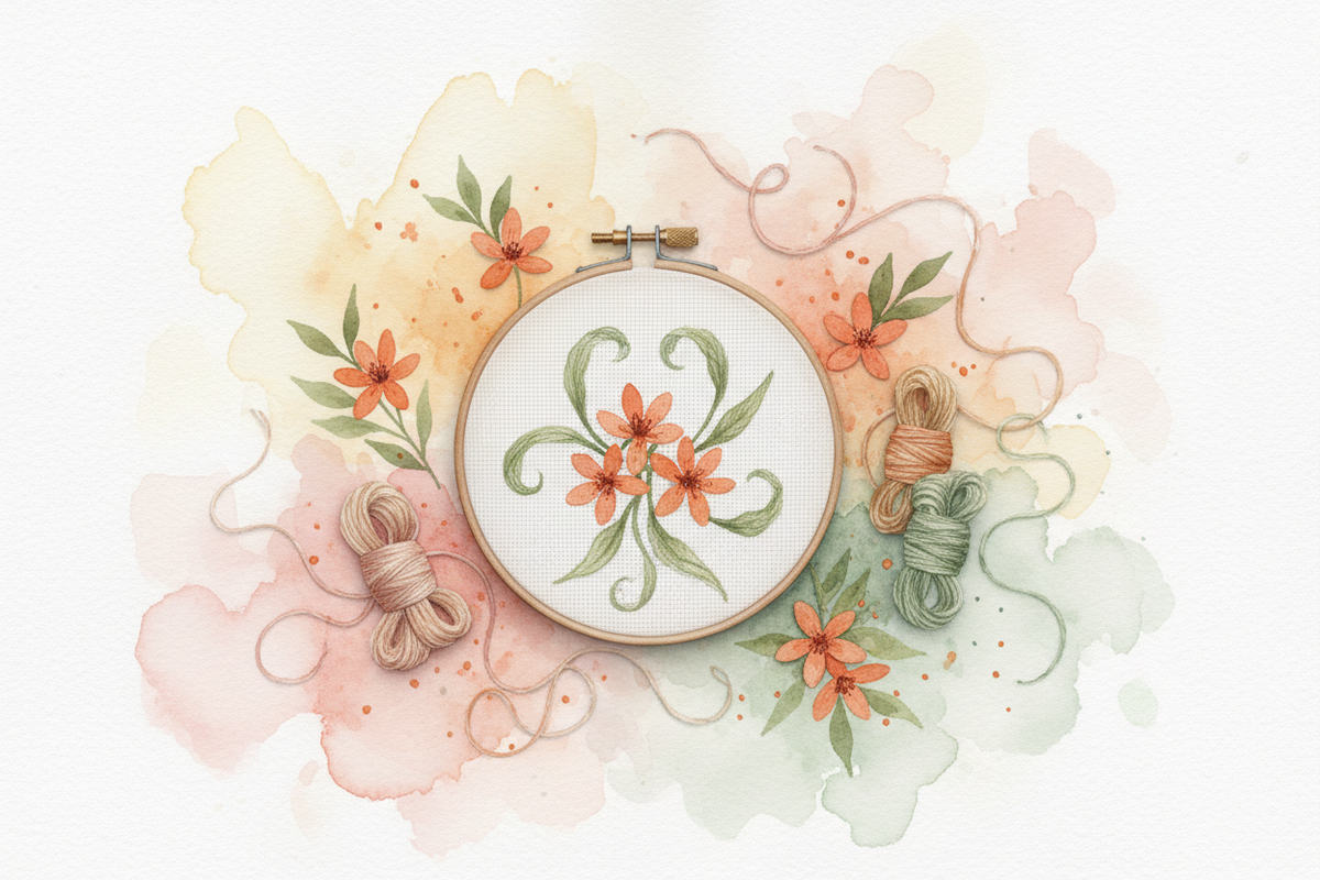 Orange Blossom Basket